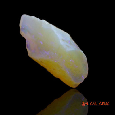 6.60 Cts Natural Australian Fire Opal Loose Gemstone Fancy Rough 19x10x7 mm R-49