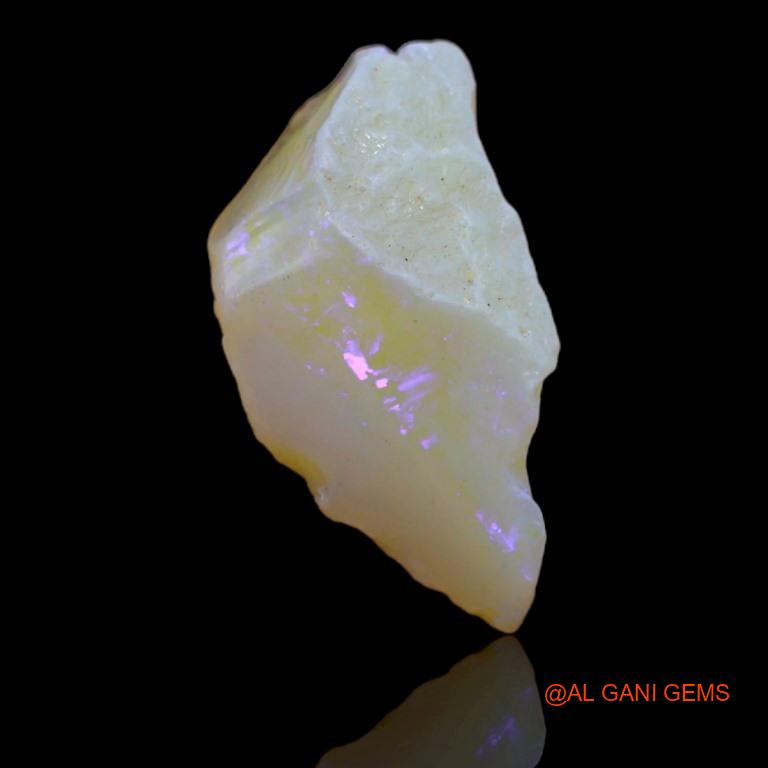 6.60 Cts Natural Australian Fire Opal Loose Gemstone Fancy Rough 19x10x7 mm R-49