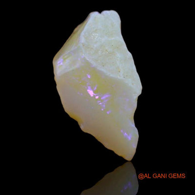 6.60 Cts Natural Australian Fire Opal Loose Gemstone Fancy Rough 19x10x7 mm R-49