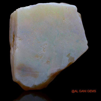 69.00 Cts Natural Australian Fire Opal Loose Gemstone Fancy Rough 36x32x9 mm R-501