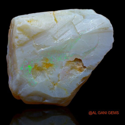 69.00 Cts Natural Australian Fire Opal Loose Gemstone Fancy Rough 36x32x9 mm R-501