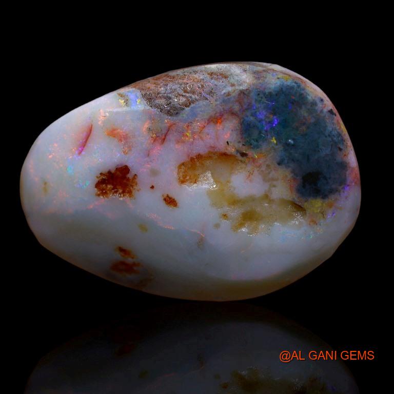 44.00 Cts Unheated Australian Fire Opal Loose Gemstone Fancy Rough Natural 34x24x9 mm R-508