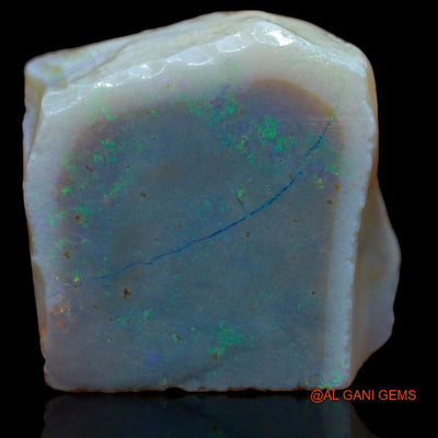 Natural Fire Opal Gemstone 39.00 Cts Loose Fancy Rough From Australia 23x23x9 mm R-512