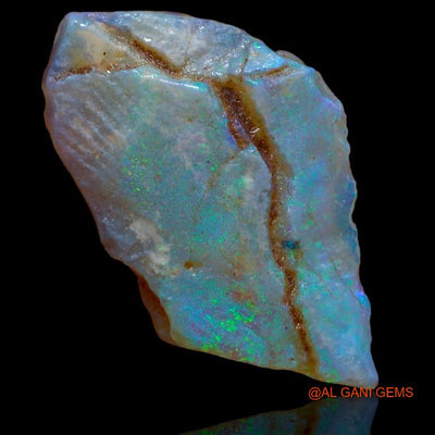 22.00 Cts Natural Australian Fire Opal Fancy Rough Loose Gemstone For Jewelry 35x20x7 mm R-513
