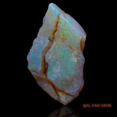22.00 Cts Natural Australian Fire Opal Fancy Rough Loose Gemstone For Jewelry 35x20x7 mm R-513