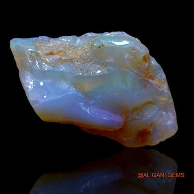 22.00 Cts Natural Australian Fire Opal Fancy Rough Loose Gemstone For Jewelry 35x20x7 mm R-513