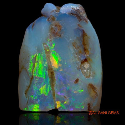 25.00 Cts Natural Australian Fire Opal Loose Gemstone Fancy Rough 24x19x9 mm R-515