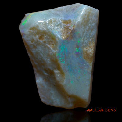 37.00 Cts Unheated Australian Fire Opal Loose Gemstone Fancy Rough Natural 33x24x5 mm R-516