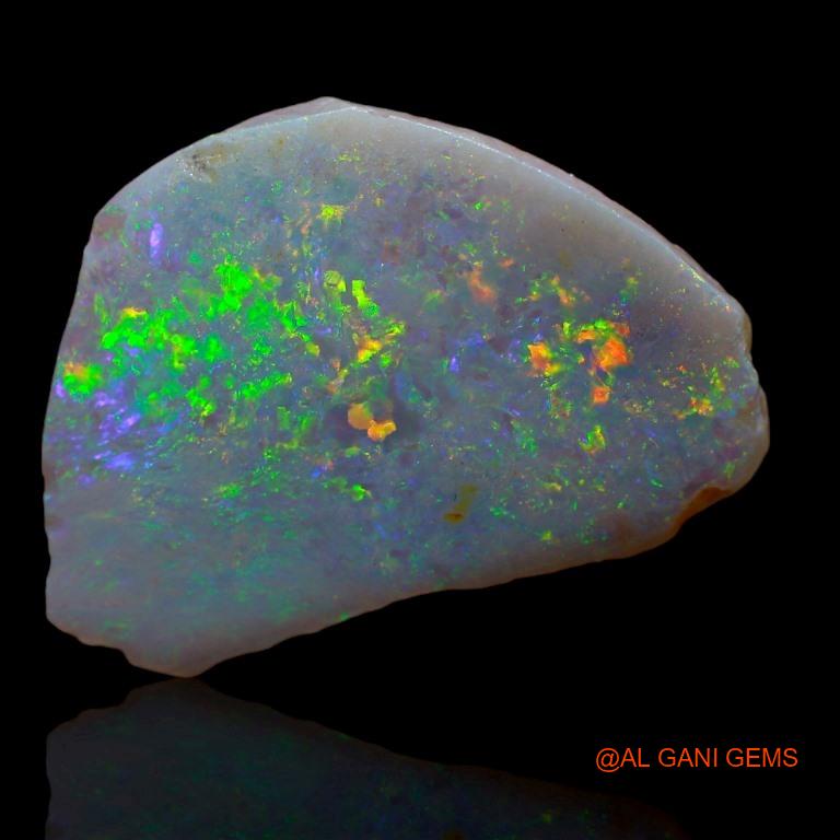 10.00 Cts Unheated Australian Fire Opal Loose Gemstone Fancy Rough Natural 27x19x4 mm R-518