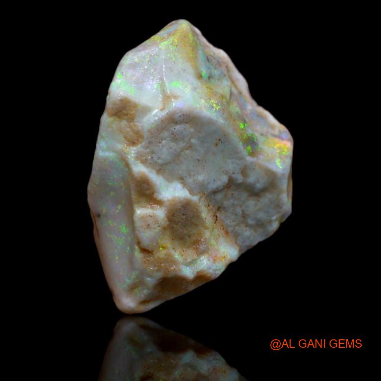 8.80 Cts Natural Australian Fire Opal Loose Gemstone Fancy Rough 18x16x5 mm R-51