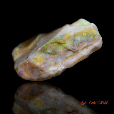 8.80 Cts Natural Australian Fire Opal Loose Gemstone Fancy Rough 18x16x5 mm R-51