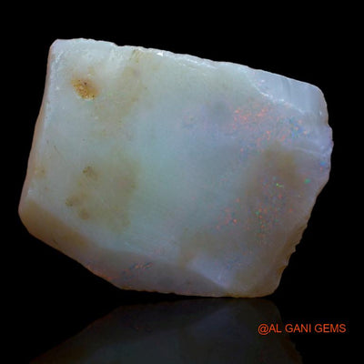 Natural Untreated Fire Opal Loose Gemstone Fancy Rough From Australia 25.00 Cts 24x19x10 mm R-530