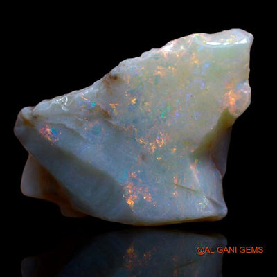 19.00 Cts Natural Australian Fire Opal Loose Gemstone Fancy Rough 21x17x9 mm R-533