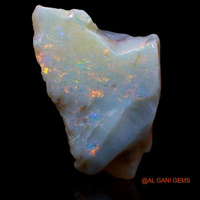19.00 Cts Natural Australian Fire Opal Loose Gemstone Fancy Rough 21x17x9 mm R-533