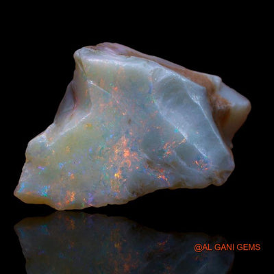 19.00 Cts Natural Australian Fire Opal Loose Gemstone Fancy Rough 21x17x9 mm R-533