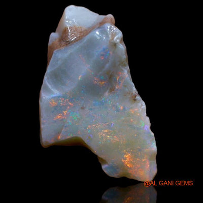 19.00 Cts Natural Australian Fire Opal Loose Gemstone Fancy Rough 21x17x9 mm R-533