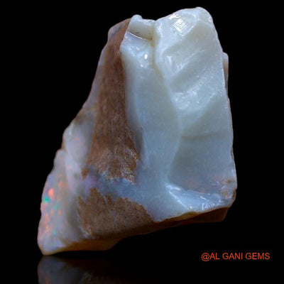 19.00 Cts Natural Australian Fire Opal Loose Gemstone Fancy Rough 21x17x9 mm R-533