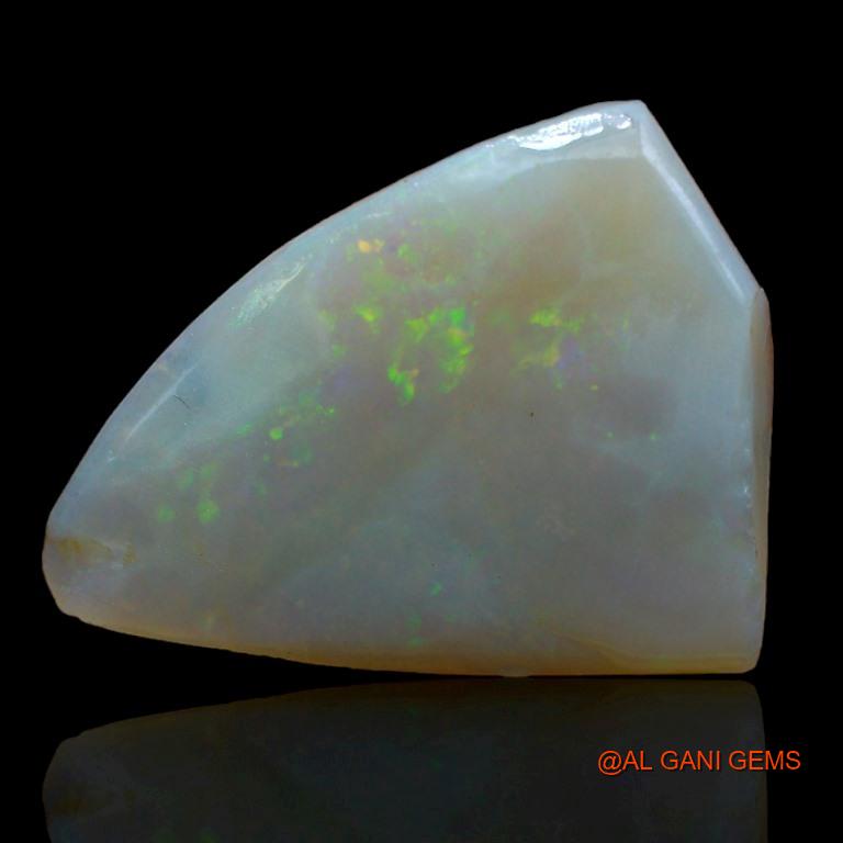 Natural Fire Opal Gemstone 11.00 Cts Loose Fancy Rough From Australia 26x20x4 mm R-535