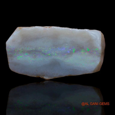 20.00 Cts Natural Australian Fire Opal Fancy Rough Loose Gemstone For Jewelry 26x13x7 mm R-538