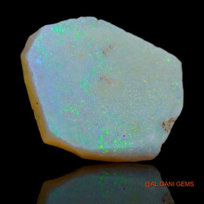 Natural Untreated Fire Opal Loose Gemstone Fancy Rough From Australia 4.80 Cts 17x14x2 mm R-53