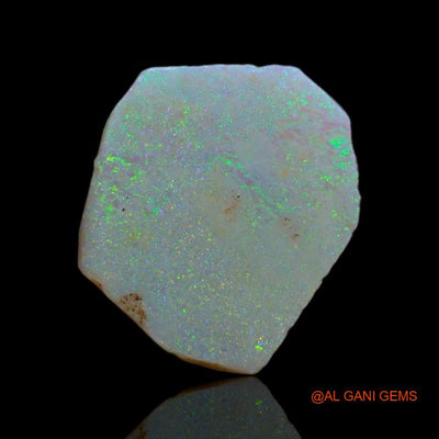 Natural Untreated Fire Opal Loose Gemstone Fancy Rough From Australia 4.80 Cts 17x14x2 mm R-53