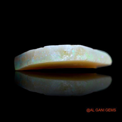 Natural Untreated Fire Opal Loose Gemstone Fancy Rough From Australia 4.80 Cts 17x14x2 mm R-53