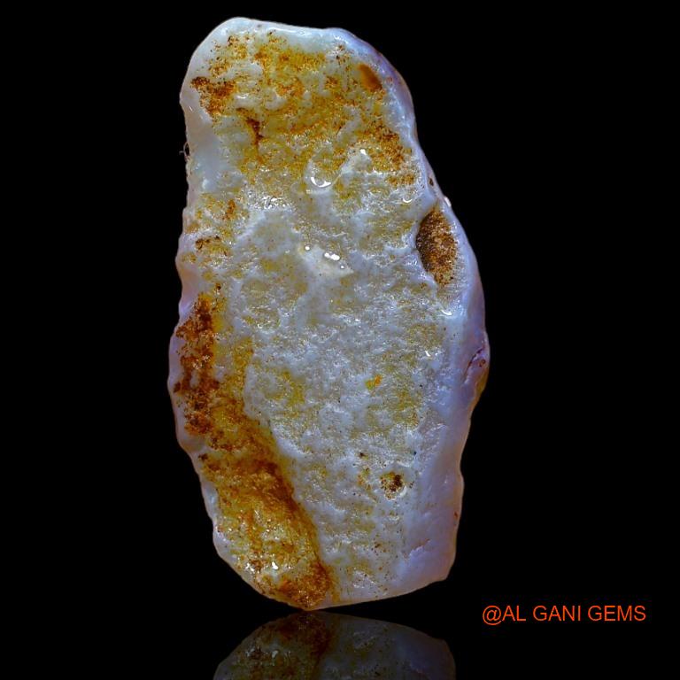 11.00 Cts Natural Australian Fire Opal Loose Gemstone Fancy Rough 29x16x4 mm R-547