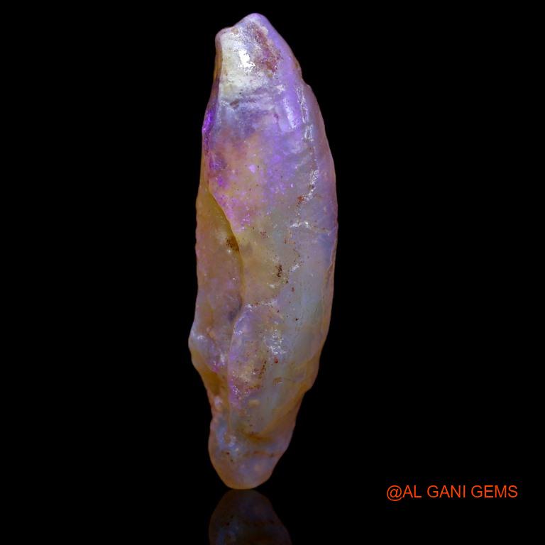 21.00 Cts Natural Australian Fire Opal Loose Gemstone Fancy Rough 39x10x8 mm R-548