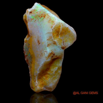 16.00 Cts Unheated Australian Fire Opal Loose Gemstone Fancy Rough Natural 27x17x9 mm R-549