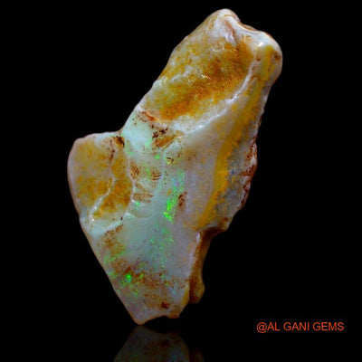 16.00 Cts Unheated Australian Fire Opal Loose Gemstone Fancy Rough Natural 27x17x9 mm R-549