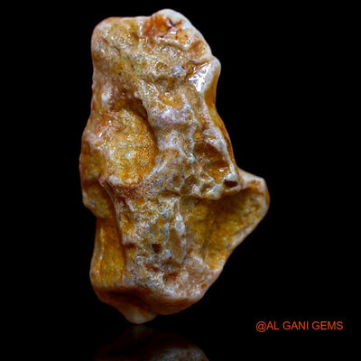 16.00 Cts Unheated Australian Fire Opal Loose Gemstone Fancy Rough Natural 27x17x9 mm R-549