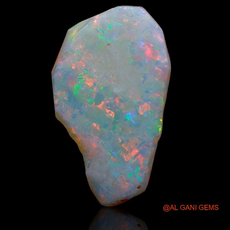 6.00 Cts Natural Australian Fire Opal Loose Gemstone Fancy Rough 26x15x3 mm R-551