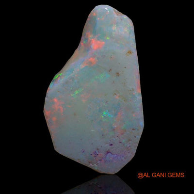 6.00 Cts Natural Australian Fire Opal Loose Gemstone Fancy Rough 26x15x3 mm R-551