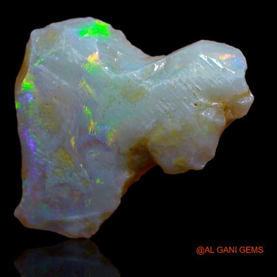 6.00 Cts Natural Australian Fire Opal Loose Gemstone Fancy Rough 19x17x4 mm R-556