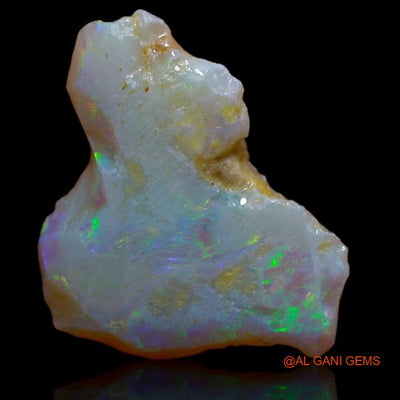 6.00 Cts Natural Australian Fire Opal Loose Gemstone Fancy Rough 19x17x4 mm R-556