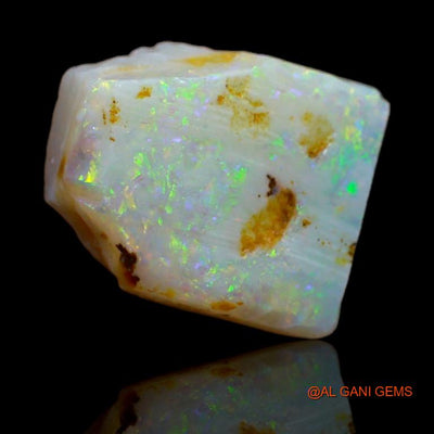 6.10 Cts Natural Australian Fire Opal Loose Gemstone Fancy Rough 13x11x7 mm R-55