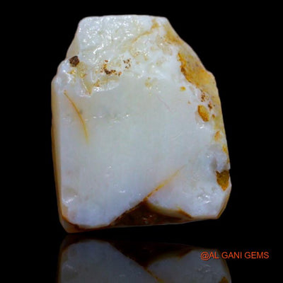 6.10 Cts Natural Australian Fire Opal Loose Gemstone Fancy Rough 13x11x7 mm R-55