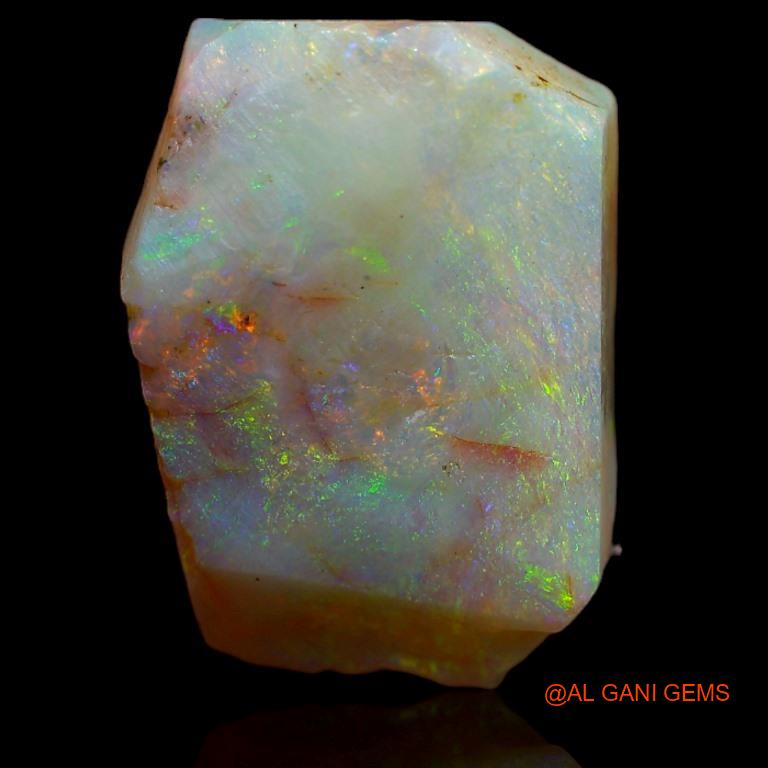 10.00 Cts Natural Australian Fire Opal Fancy Rough Loose Gemstone For Jewelry 18x13x6 mm R-563