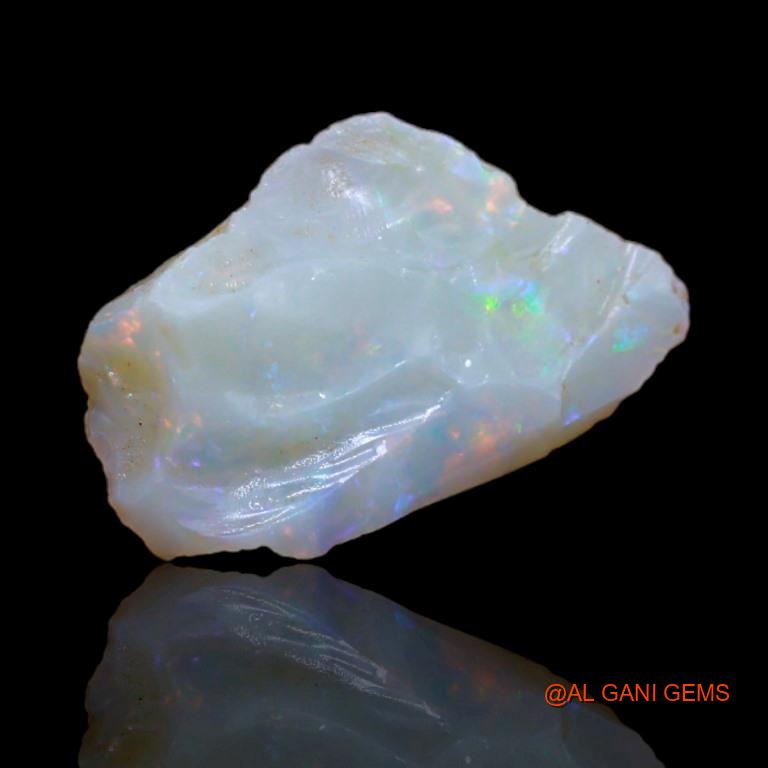 4.40 Cts Unheated Australian Fire Opal Loose Gemstone Fancy Rough Natural 19x12x3 mm R-56