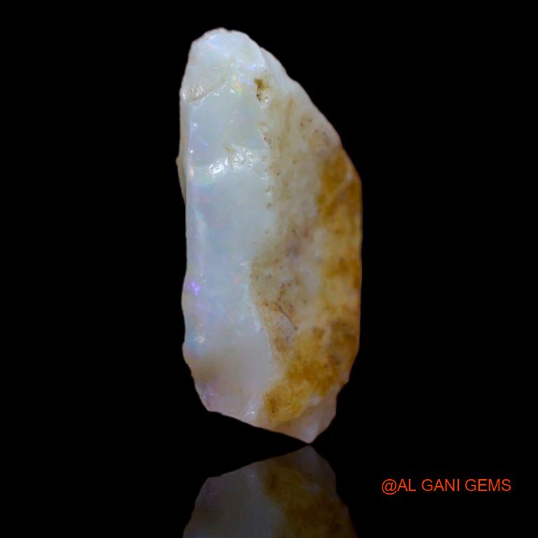 4.40 Cts Unheated Australian Fire Opal Loose Gemstone Fancy Rough Natural 19x12x3 mm R-56