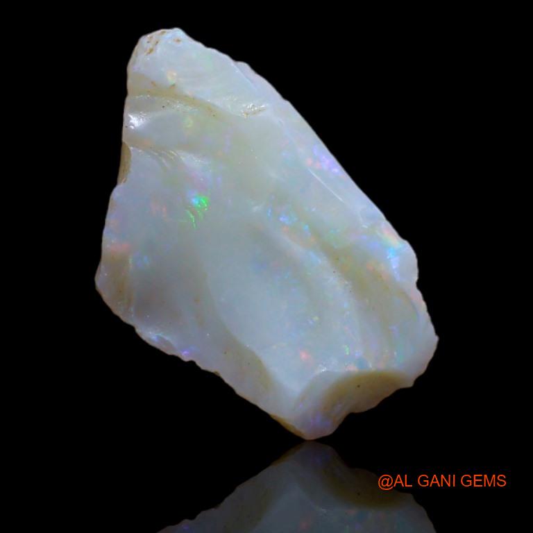 4.40 Cts Unheated Australian Fire Opal Loose Gemstone Fancy Rough Natural 19x12x3 mm R-56