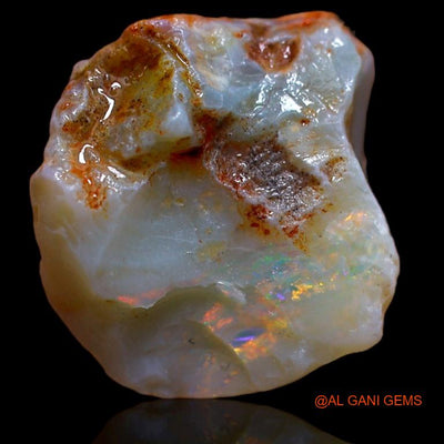 12.00 Cts Natural Australian Fire Opal Loose Gemstone Fancy Rough 16x16x11 mm R-576