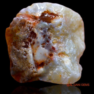 12.00 Cts Natural Australian Fire Opal Loose Gemstone Fancy Rough 16x16x11 mm R-576