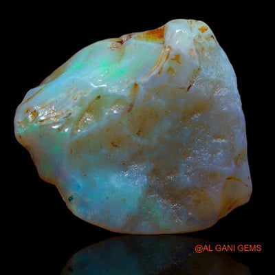 12.00 Cts Natural Australian Fire Opal Fancy Rough Loose Gemstone For Jewelry 18x17x7 mm R-583