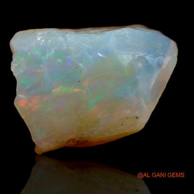 5.00 Cts Natural Australian Fire Opal Loose Gemstone Fancy Rough 14x11x7 mm R-586