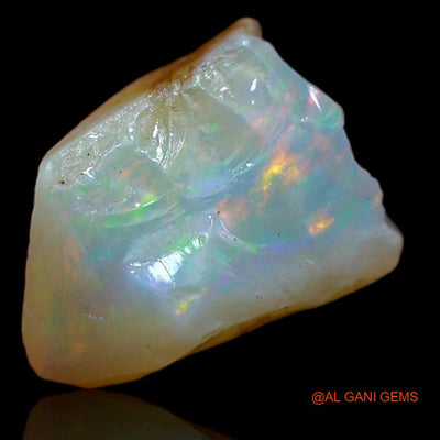 5.00 Cts Natural Australian Fire Opal Loose Gemstone Fancy Rough 14x11x7 mm R-586