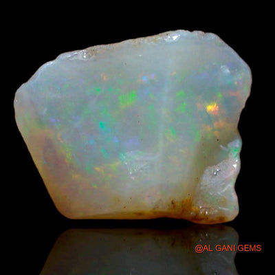 5.00 Cts Natural Australian Fire Opal Loose Gemstone Fancy Rough 14x11x7 mm R-586