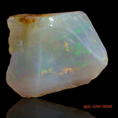 5.00 Cts Natural Australian Fire Opal Loose Gemstone Fancy Rough 14x11x7 mm R-586
