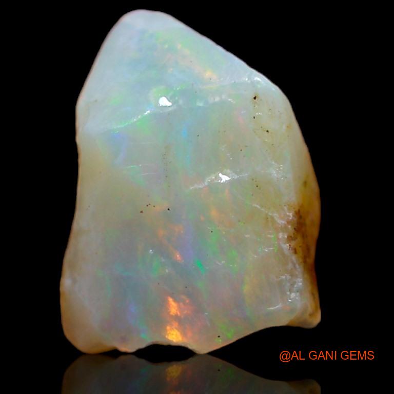 5.00 Cts Natural Australian Fire Opal Loose Gemstone Fancy Rough 14x11x7 mm R-586