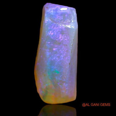 6.00 Cts Natural Australian Fire Opal Loose Gemstone Fancy Rough 16x9x6 mm R-587